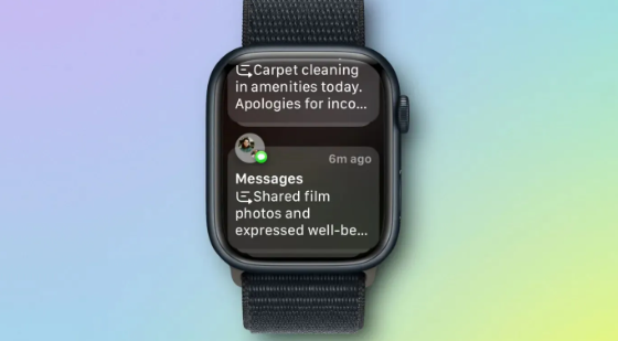 Apple Watch融合AI技术，iOS 18.1新功能：iPhone智能摘要通知