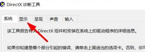 《Directx修复工具》怎么检查信息显示驱动程序