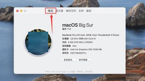 macOS查看占用内存操作方法介绍