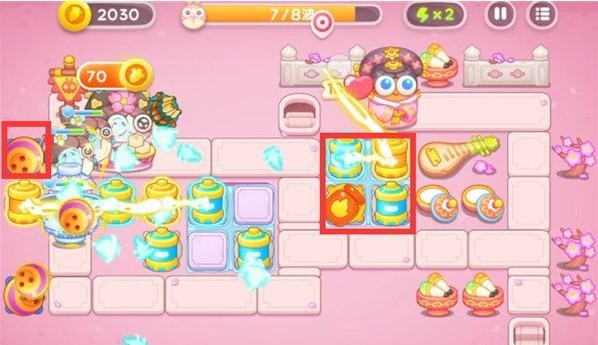 《保卫萝卜4》秋妃传2满心全道具金萝卜过关技巧