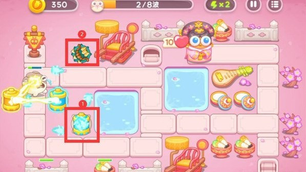 《保卫萝卜4》秋妃传2满心全道具金萝卜过关技巧