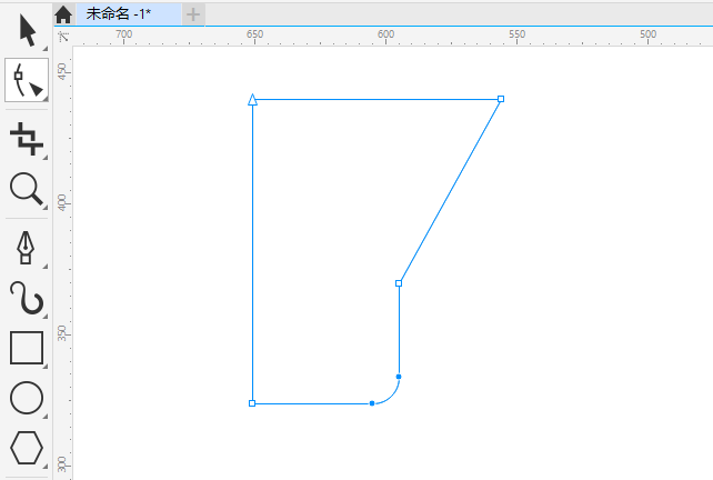 《CorelDRAW》单独倒一个角操作方法介绍