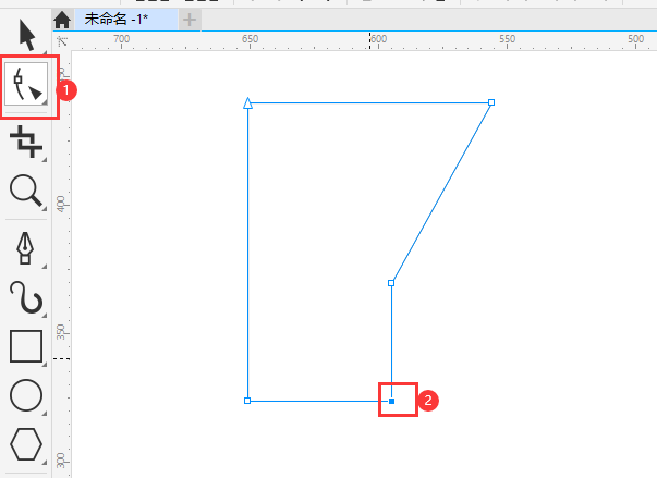 《CorelDRAW》单独倒一个角操作方法介绍