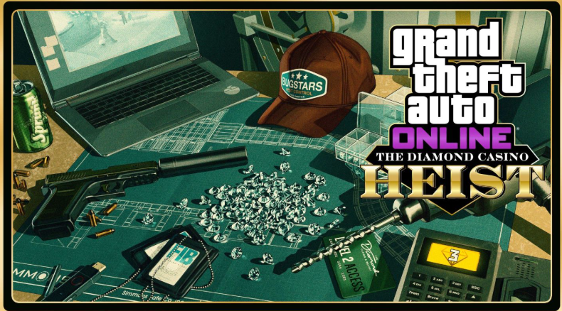 《GTA：在线模式》钻石赌场抢劫任务进入最后冲刺，抓紧参加