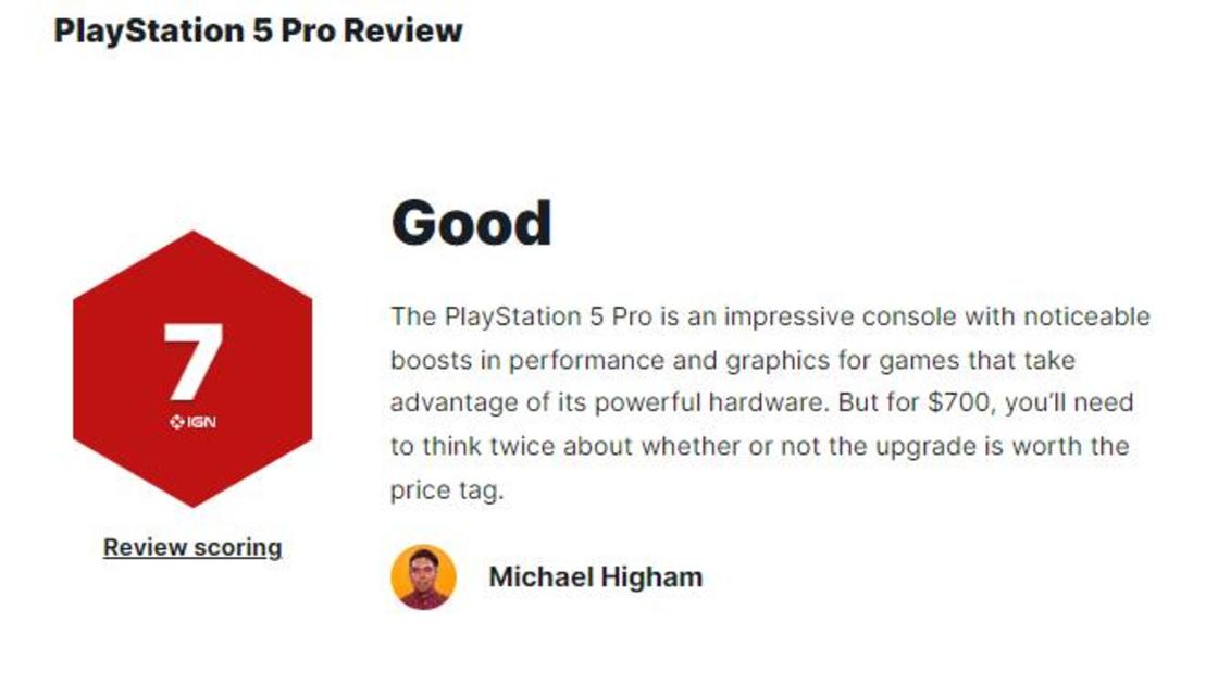 PS5 Pro全球媒体评测解禁：性能强大但价格昂贵