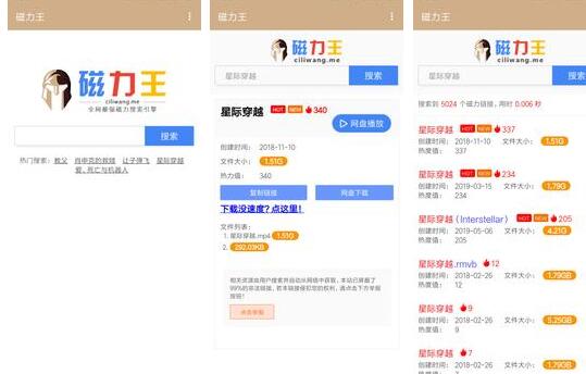 磁力王搜索引擎无广告最新版