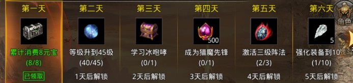 《原始传奇》七日豪礼快速获取资源攻略