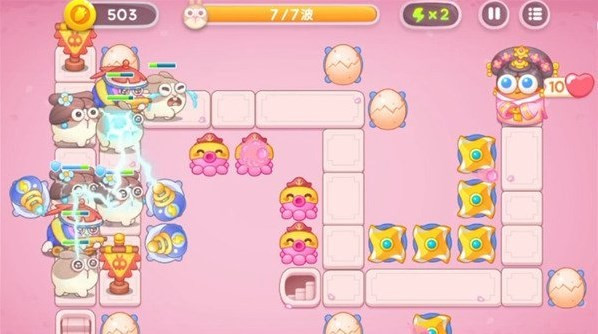 《保卫萝卜4》秋妃传第一关无伤通关攻略
